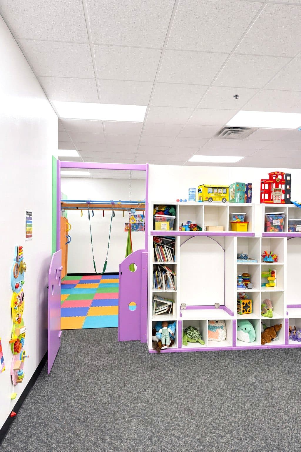 The playroom at our Eagan clinic